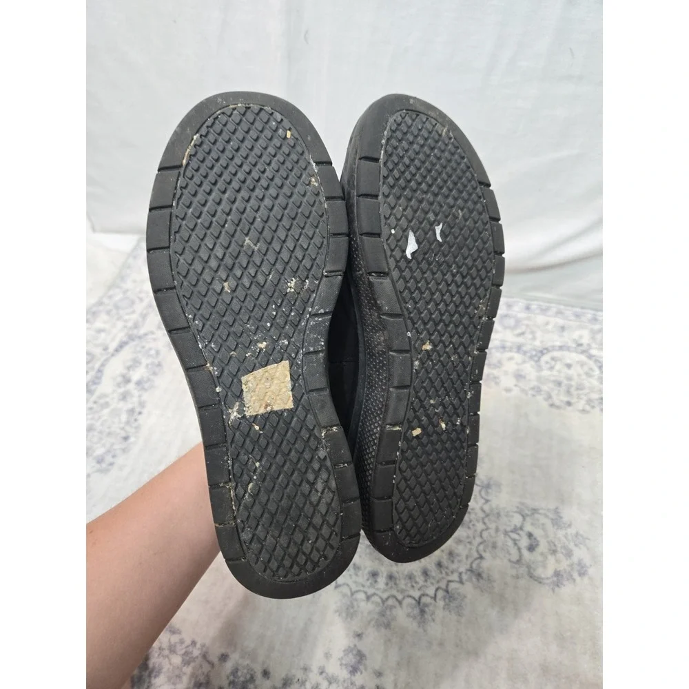 Skechers Hands Free Slip-ins BOBS Skipper Wave Stay Snug Women's 8.5 Black